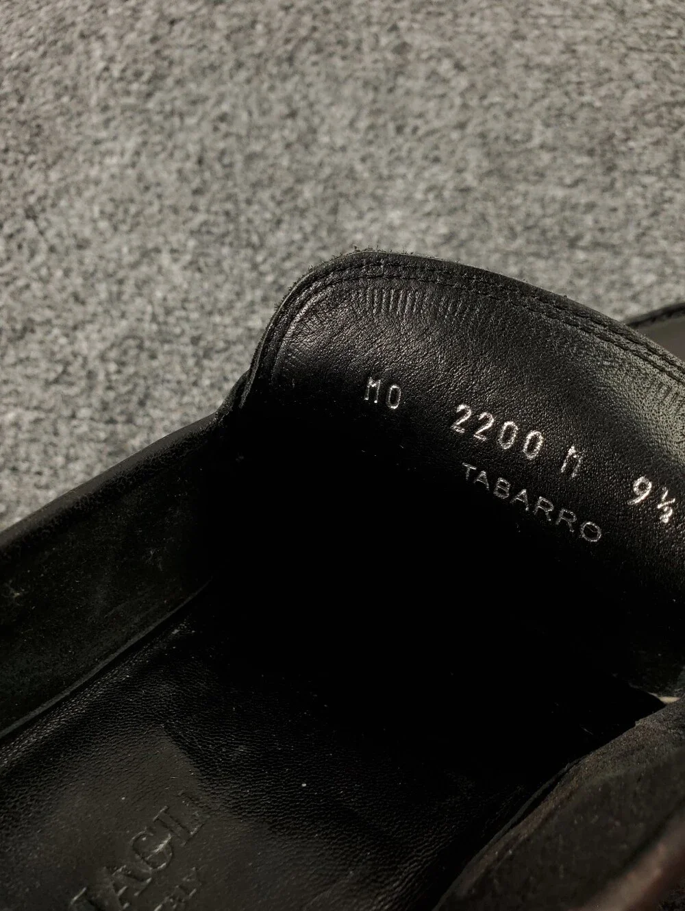 Bruno Magli Tabarro Penny Loafers Mens 9.5M Slip On Dress Shoes Black Leather